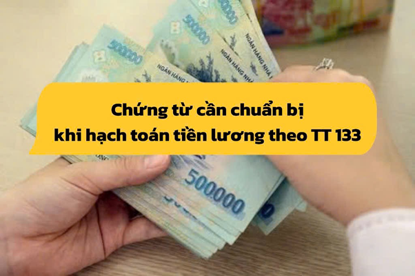 hạch toán tiền lương theo thông tư 133