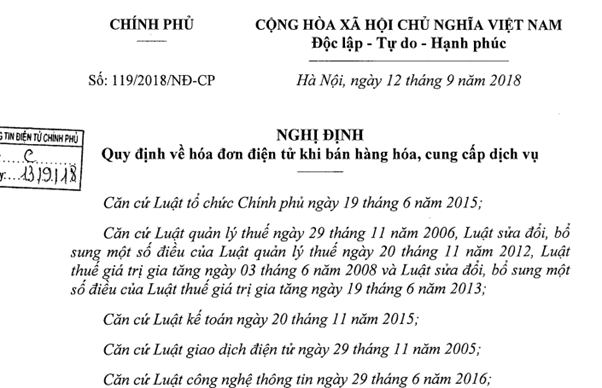 mẫu hóa đơn bán hàng online