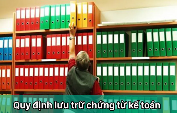 thời gian lưu trữ chứng từ kế toán