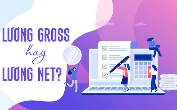 tính lương gross ra net