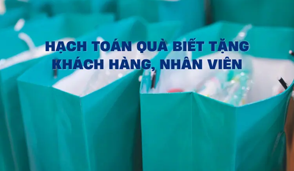 cách hạch toán hàng biếu tặng