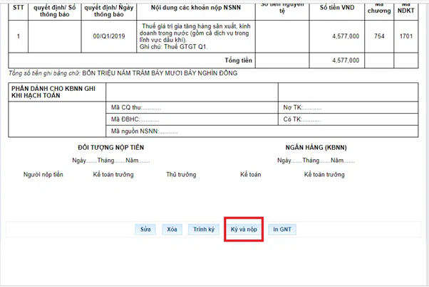 Hướng dẫn nộp thuế TNDN tạm tính qua mạng